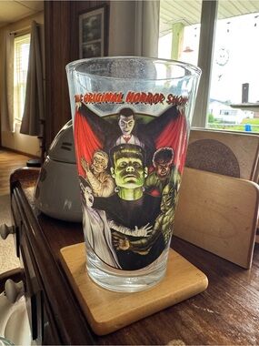 The Original Horror Show Illustrated Glass - Multicolor